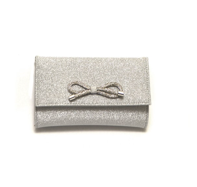 B011 Mesch argento strass